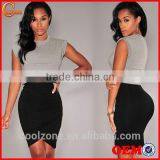 Women Draped Asymmetric High Waist Party Clubwear Pleated Bodycon Mini Skirt thumbnail-1
