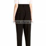 OEM Big Promotion Wide Leg Black Casual Dress Pants for Ladies thumbnail-4