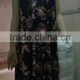 OEM / ODM 65% Polyester 35% Cotton Ethnic New Design Normal Party Sexy Ladies One Piece Dress thumbnail-1