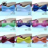 New Design High Quality Jacquard Floral Bow Tie For Wedding Party Dance thumbnail-1