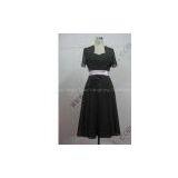 JA047 Bridesmaid Dress / Black Bridesmaid Dress / Butterfly Bridesmaid Dress // thumbnail-1