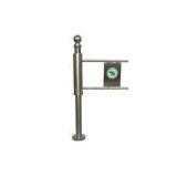 Indoor 90 Angle One-way Direction Auto Reset Economic Manual Swing Gate for Subway