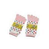 Funky Durable Soft Sweat - Absorbent Seamless Lovely Long Toe Socks thumbnail-1