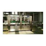 PET / PP Bottle Automatic Water Filling Machine , Pure Water Bottling Equipment