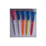 Colorful Plastic Golf Tee With Rubber Top thumbnail-1