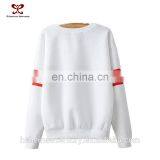 2016 New Style Women Clothes Fashion Causal Printed Letters Women Blouse Red Blue Stripes Loose Printing Blouse thumbnail-4