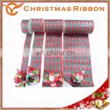 Polyester Material Buffalo Check Ribbon Christmas Nastro thumbnail-5