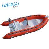 Inflatable Rubber Motor Boat Rib 480 Inflatable Pontoon Boat/rowing Boat