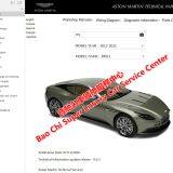 1958-2022 Full Set Aston Martin Workshop Service Manual Wiring Diagram thumbnail-3