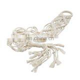 Home Boho Decor Indoor and Outdoor Cotton Rope 31 Inch Macrame Plant Hangers thumbnail-6