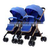 Factory Supply High View Double Baby Twins Baby Stroller Price thumbnail-3