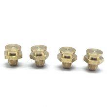 M6x1 External Thread Brass Button Grease Cup thumbnail-3