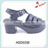 Factory Wholesale New Style Ladies Summer Platform Buckle up Sandals 2016 thumbnail-1