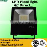 LED Waterproof Outdoor Security LED Floodlight 100-277 Volt, Super Bright White