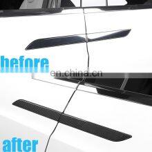 Car Accessories High Quality Dry Carbon Fiber Car Door Panels Door Side Moulding for Tesla X thumbnail-3