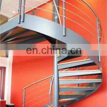 Factory Metal Spiral Stairs / Cast Iron Used Spiral Staircase thumbnail-3