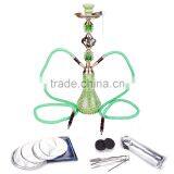 2016 Hot Selling JYH04 Green Wholesale Glass Hookah Shisha thumbnail-4