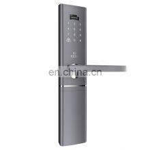 Alloy Password Electric fingerprint sliding outdoor digital keypad door lock