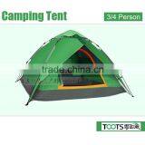 TOOTS 3 - 4 person Luxury Family Outdoor Waterproof Portable Camping Tent