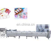Marshmallow High Speed Rotary Feeding Packaging Machine Servo Drive Pillow Pack Machine