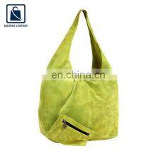 Magnet Closure Type Fashion Style Luxury Anthracite Fitting Stylish Look Genuine Leather Handbag for Women thumbnail-2