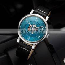 SINOBI Classic Wristwatch S9843G Stainless Steel Man Watch Relogio Custom Logo Hollow Out Dial Watches Montre Homme thumbnail-2