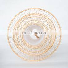 Supplier High Quality Bamboo Handwoven Natural Light For Decoration Woven Lampshade Vietnam Supplier thumbnail-4