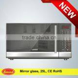 Mirror Glass 25L Stainless Steel Tabletop Microwave Oven thumbnail-1