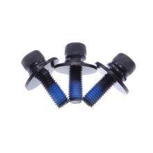 Factory Direct Sales Black Hex Socket Head Nylon Patch 3 Parts Sems Screw thumbnail-2