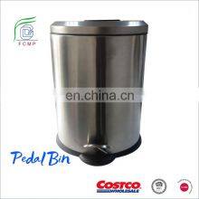 Simple Design Stainless Steel Foot Pedal Dustbin thumbnail-4