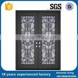 Premium Quality Modern Wrought Iron Security Doors Design thumbnail-2