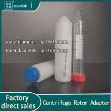 Centrifuge Adapter 50ml Conical to 15ml 10ml Conical Tube Sleeve, 50ml Rotor Capacity Conversion, Nylon Material
