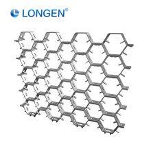 Manufacturer's Cost-Effective Low Carbon Steel Hexsteel Plain Weave Turtle Wire Mesh for Hot Floors Cut Weld for Foundry