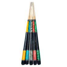 KB134 High Quality 1/2 Split 13mm Stainless Steel Shaft Wrap Grip Factory Direct Sale High-End Pool Cue for Game Room Maple thumbnail-3