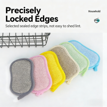 Premium Silver Cleaning Cloth, Non-Scratch Polishing Cloth Household Cleaning Scrubber Sponge thumbnail-3