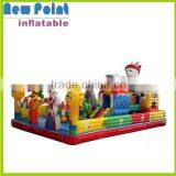 Gaint Inflatable Amusement Park,inflatable Fun City for Kids,fun Factory Inflatables