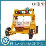 Concrete Block Making Machine With High Viberating Force/ Diy Brick Making QT40-3b