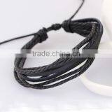 Fashion Bracelet, Leather Cord Bracelet, PTDB132 thumbnail-1