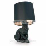Replica Moooi Black/ White Rabbit Resin Table Lamp PLT8090 Quality Choice thumbnail-4
