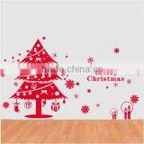 [Alforever]Red Tree and Snowflake Christmas Decals thumbnail-1