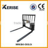 Tractor portable 3 point pallet forks for crane