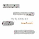 4way UK Socket Power Strip Surge Protector Ith Separate Switches thumbnail-2