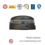 ISO,SGS Black Cast Iron Pipe Cap 300 thumbnail-1