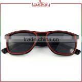 Laura Fairy Free Logo Printing FDA UV400 Cheapest Promotional Plastic Black Sun Glasses Quality Choice Most Popular thumbnail-2