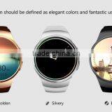 2016 Low Price Fashion Bluetooth KW18 Smart Watch Sport Wrist Watch Full Compatible With Android&IOS thumbnail-3