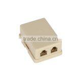 Telephone Dual Port RJ11 Surface Mount Box