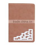 Vintage matte leather stand PC case for ipad mini