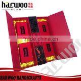 HMGTB-092 Luxury Foldable Cardboard Tea Box With Tin Caddy
