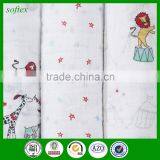 120x120cm 150g Cotton Infant Baby Swaddling Blanket Muslin Quality Choice thumbnail-1