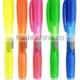 multifunctional pen, ball pen with highlighter, double-ended pen